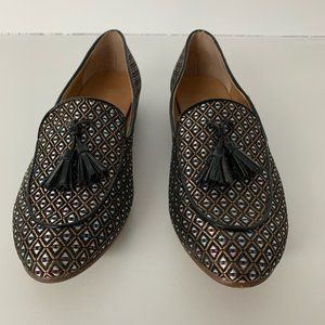 J. Crew Charlie Medallion Jacquard Tassel …